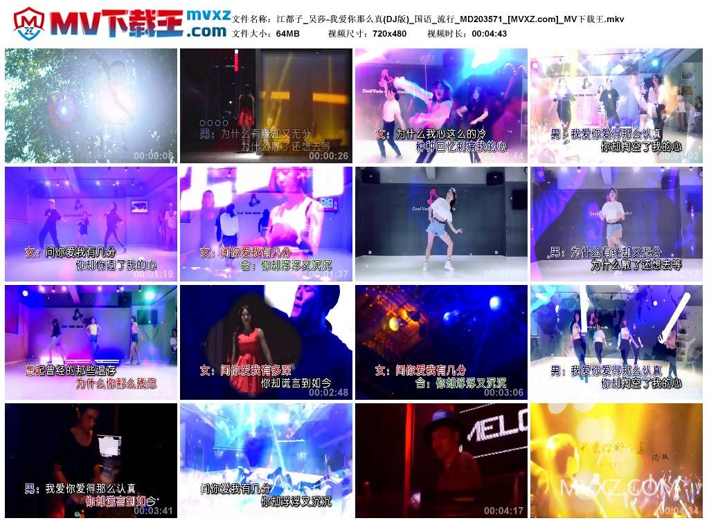 江都子_吴莎-我爱你那么真(DJ版)_国语_流行_MD203571